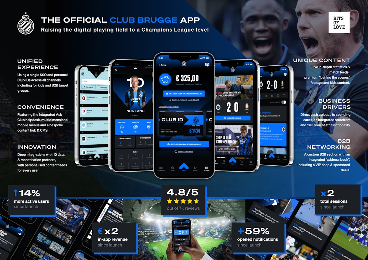 The official Club Brugge app Case image