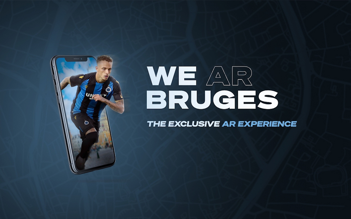 Celebrating 130 years of Club Brugge with We AR Bruges: the interactive AR experience