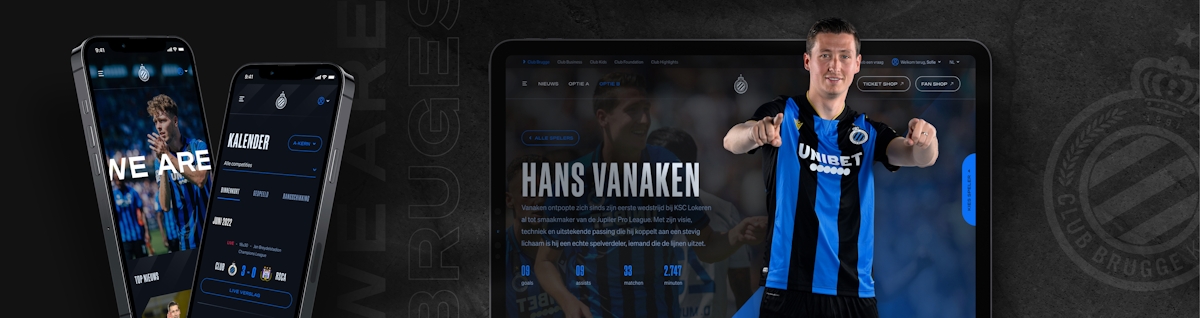 Unleashing the Power of User-Centric Design: Club Brugge's Website Reinvented